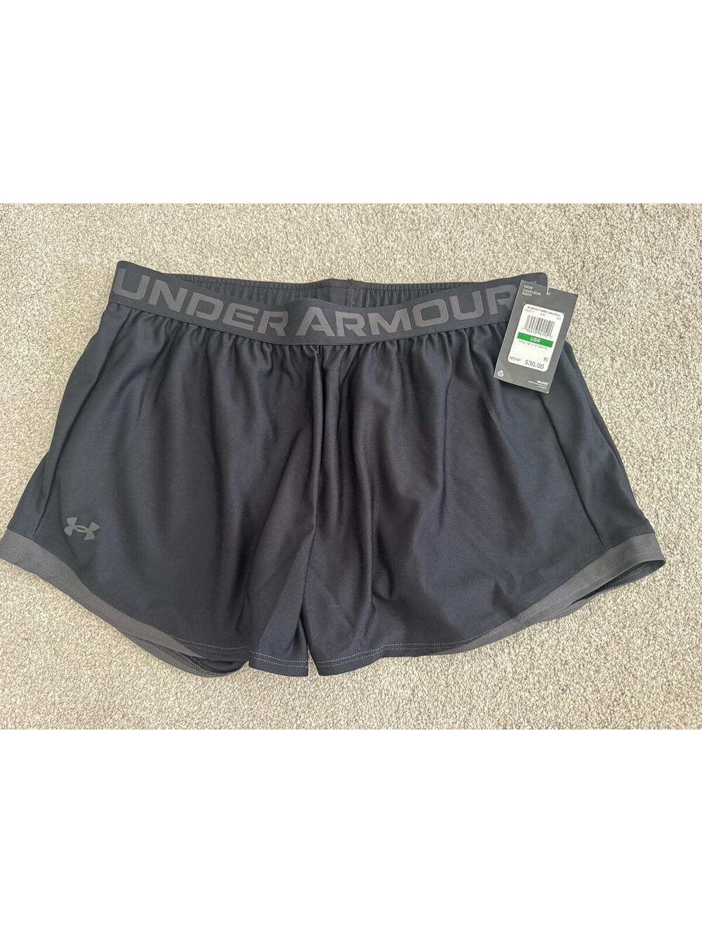 Under Armor Women’s Shorts Black Play Up 2.0 Women’s Size L
